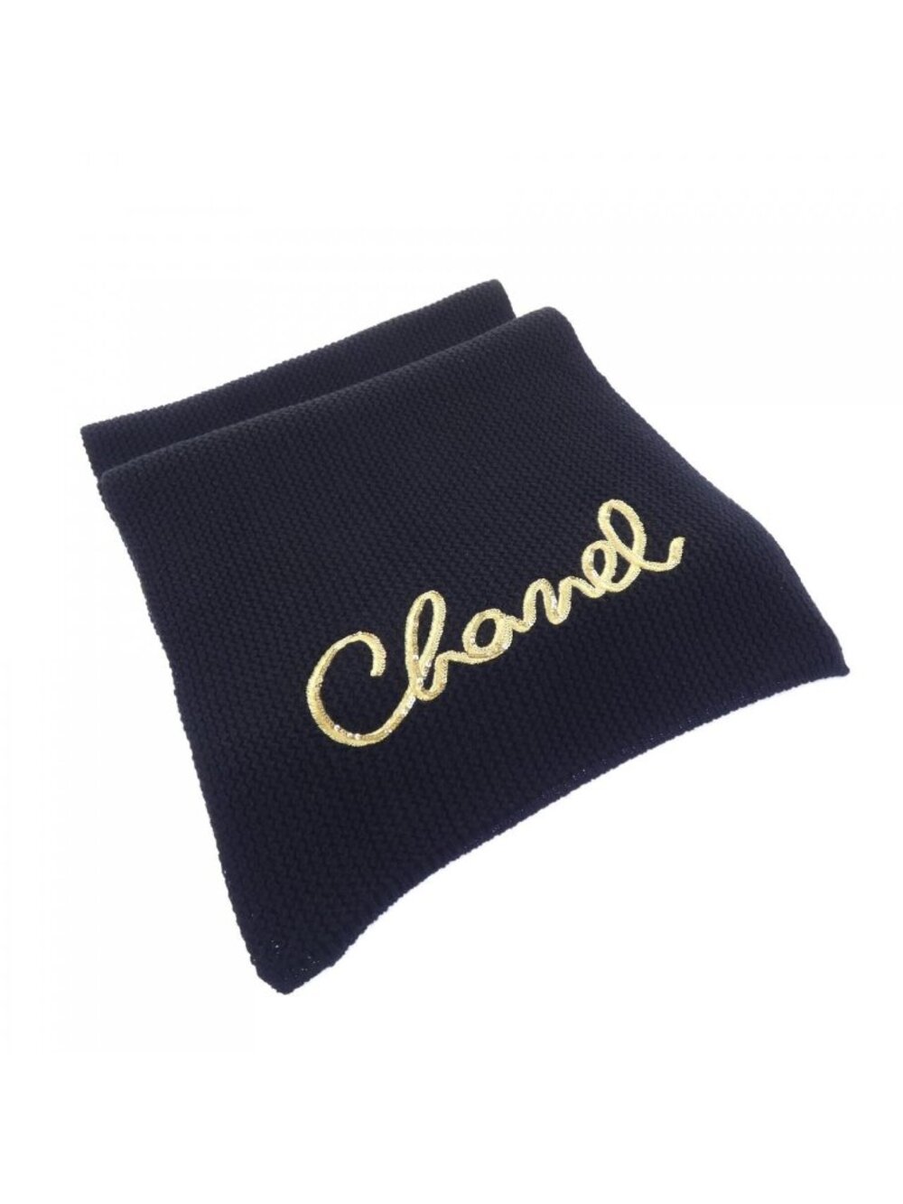 Chanel Scarf Black